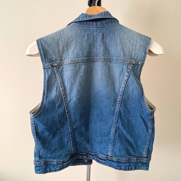 NWOT Mango Denim Vest - Picture 5 of 5